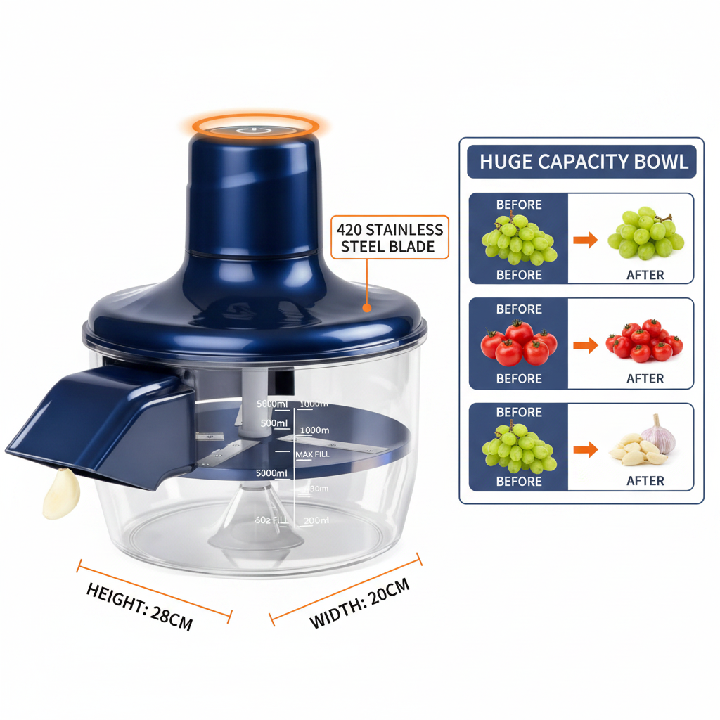 QuickPeel Pro™ Peel Garlic, Grapes & Veggies in Seconds | 1 Year Warrenty
