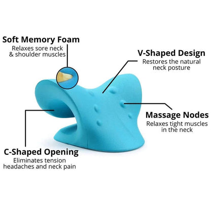 WISEINDIA- Cervical Neck & Traction Stretch Pillow