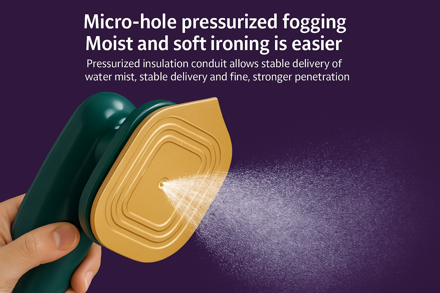 Enhanced Micro-hole Pressurized Fogging