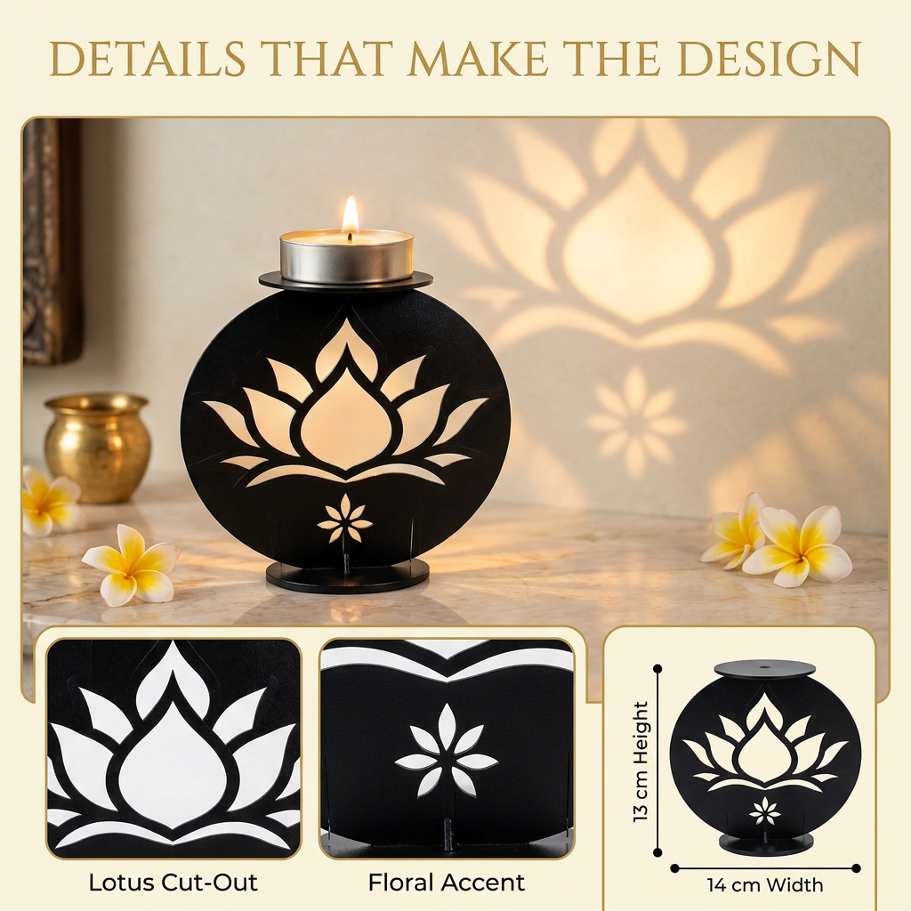 Lotus and floral design details