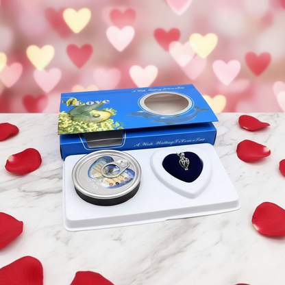 Pearl Necklace Gift Set - Valentine's Day