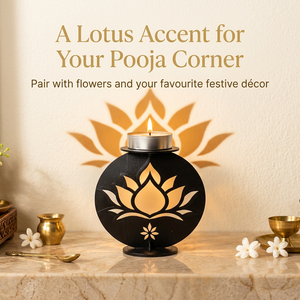 Pooja corner styling