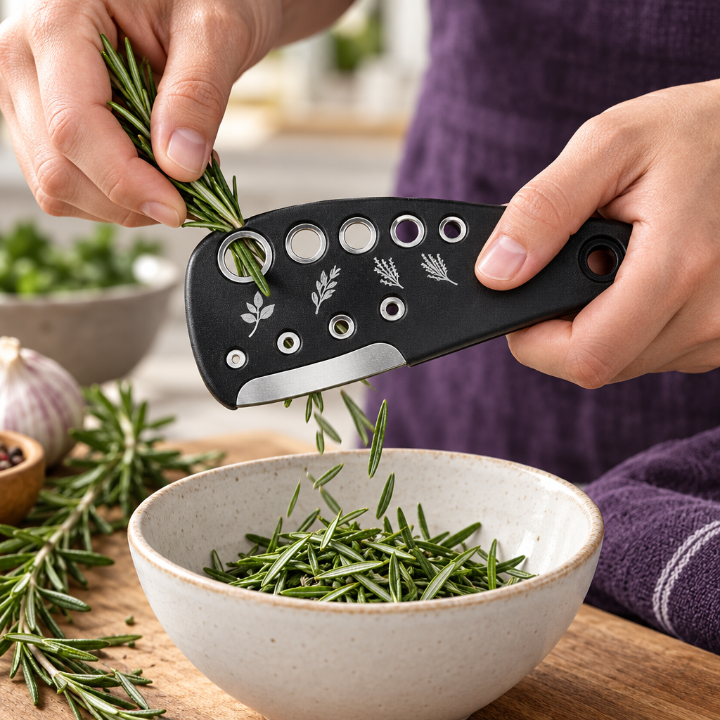 Stripping herbs