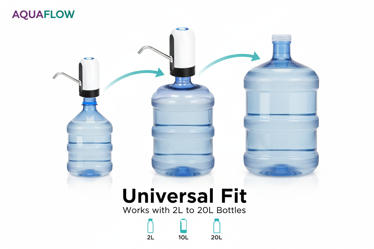 Universal Fit 2L-20L Bottles