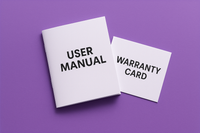 User Manual with Warranty Card