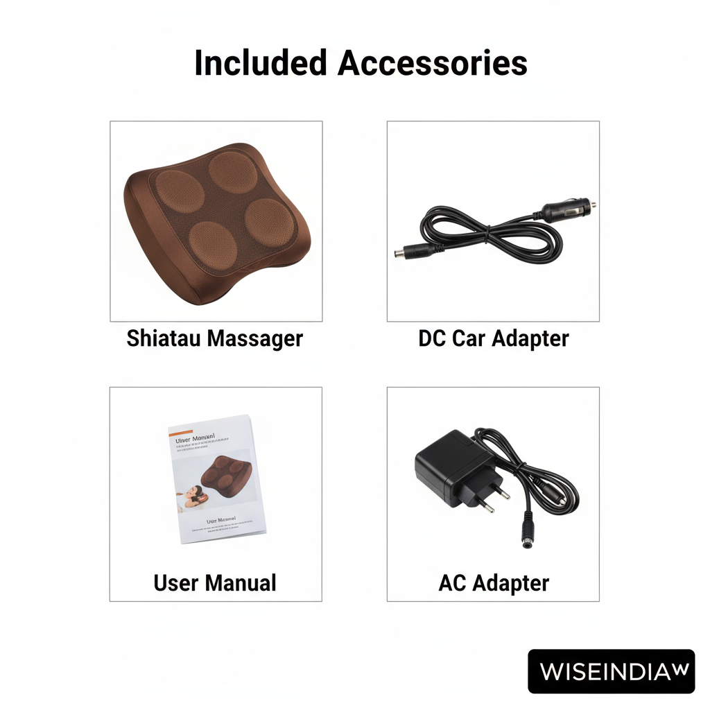 Wiseindia Massage Pillow Accessories