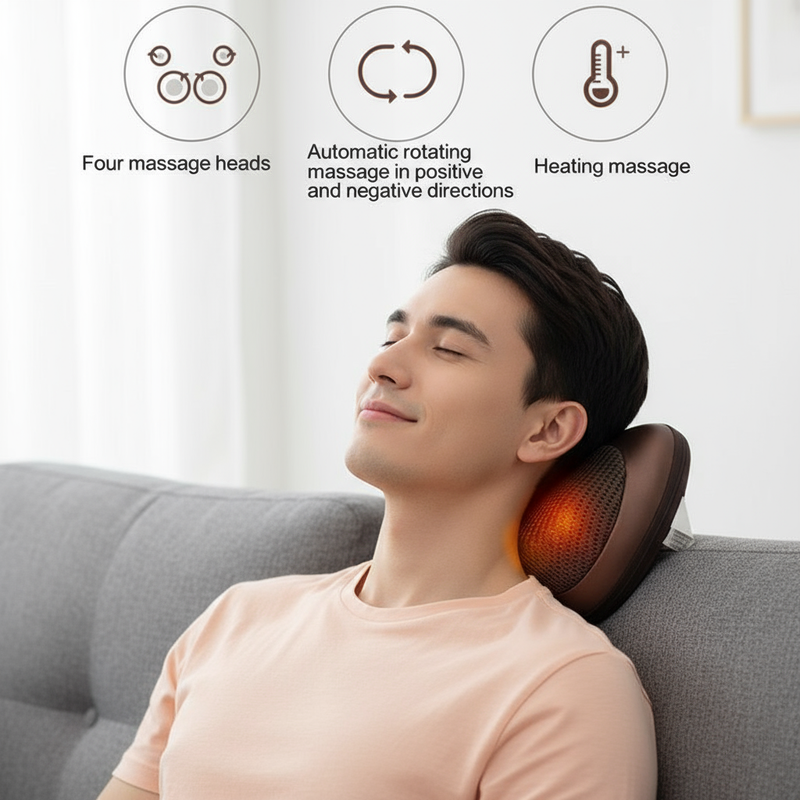 Wiseindia Massage Pillow Features - Male Model