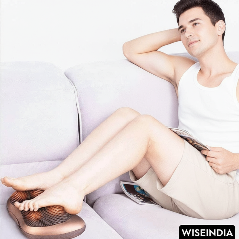 Wiseindia Massage Pillow Relaxation - Male Model