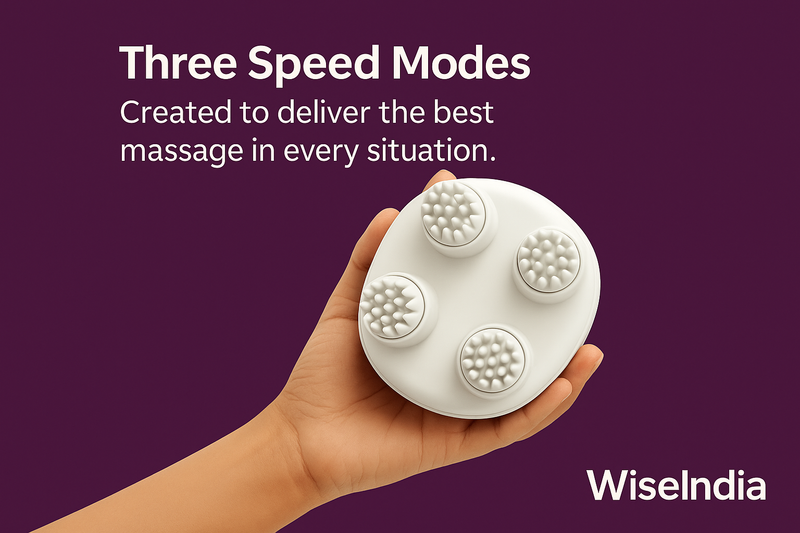 WiseIndia Three Speed Modes